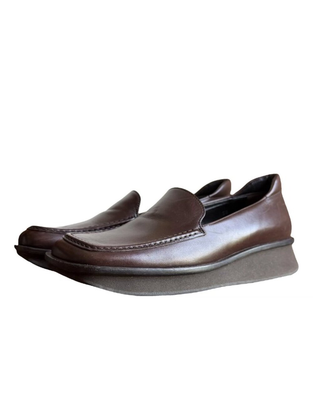 Vintage Prada S/S1999 Brown Loafers